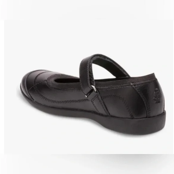 Brand New Toddler Girl Hush Puppies Reese Black Mary Janes, Size 8.5, NWT - Picture 3 of 5